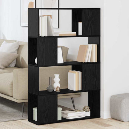 vidaXL TV Cabinet Set Black 80 x 24 x 125 cm Engineered Wood