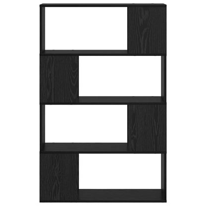 vidaXL TV Cabinet Set Black 80 x 24 x 125 cm Engineered Wood