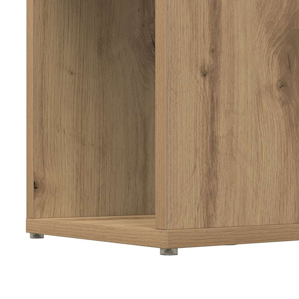 vidaXL TV Cabinet Set 80 x 24 x 156 cm Brown Engineered Wood