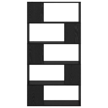 vidaXL TV Cabinet Set Black 80 x 24 x 156 cm Engineered Wood