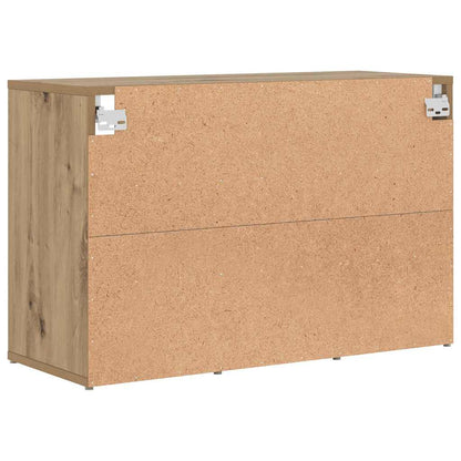 vidaXL Shoe Cabinet 77.5 x 30 x 51 cm Engineered Wood Artisan Oak