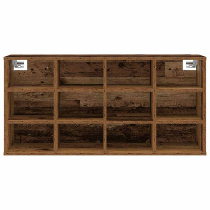 vidaXL Shoe Cabinet Old Wood 103 x 30 x 51 cm Engineered Wood