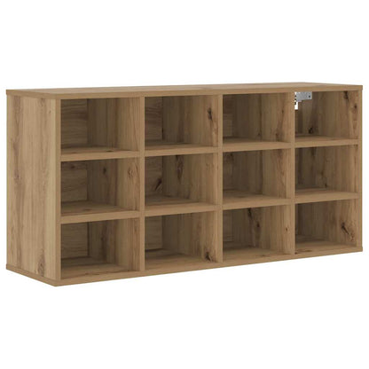 vidaXL Shoe Cabinet 103 x 30 x 51 cm Engineered Wood Artisan Oak