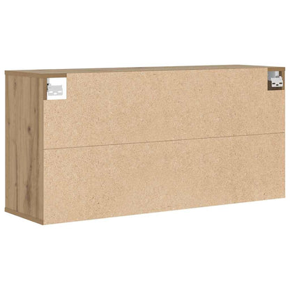 vidaXL Shoe Cabinet 103 x 30 x 51 cm Engineered Wood Artisan Oak