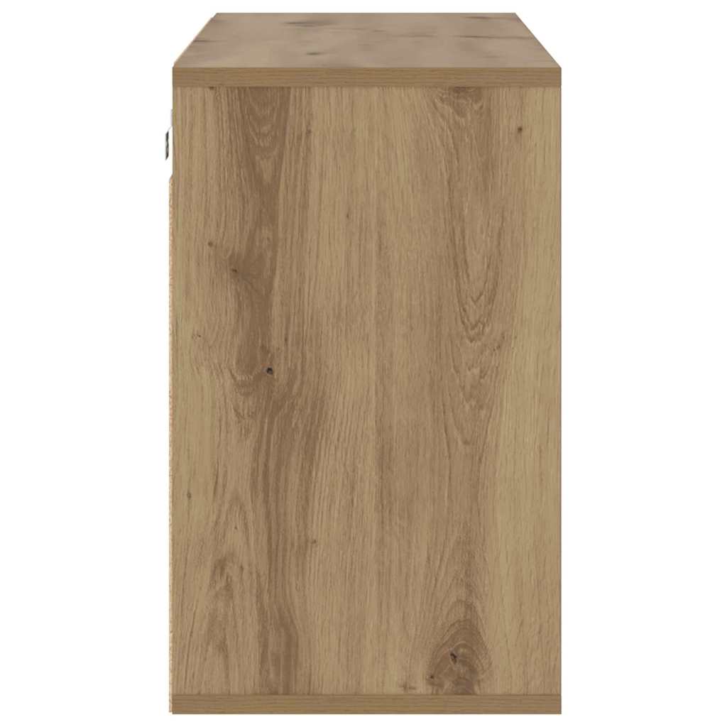 vidaXL Shoe Cabinet 103 x 30 x 51 cm Engineered Wood Artisan Oak