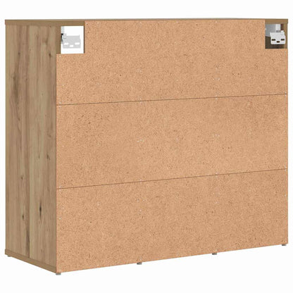 vidaXL Shoe Cabinet 77.5 x 30 x 67 cm Engineered Wood Artisan Oak