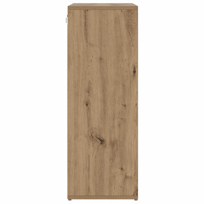 vidaXL Shoe Cabinet 77.5 x 30 x 83.5 cm Engineered Wood Artisan Oak