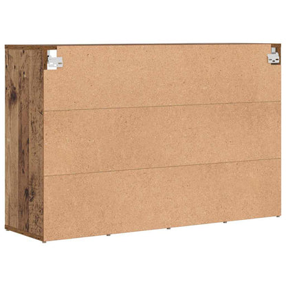 vidaXL Shoe Cabinet Old Wood 103 x 30 x 67 cm Engineered Wood