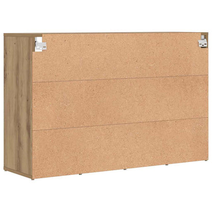 vidaXL Shoe Cabinet 103 x 30 x 67 cm Engineered Wood Artisan Oak