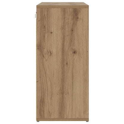 vidaXL Shoe Cabinet 103 x 30 x 67 cm Engineered Wood Artisan Oak