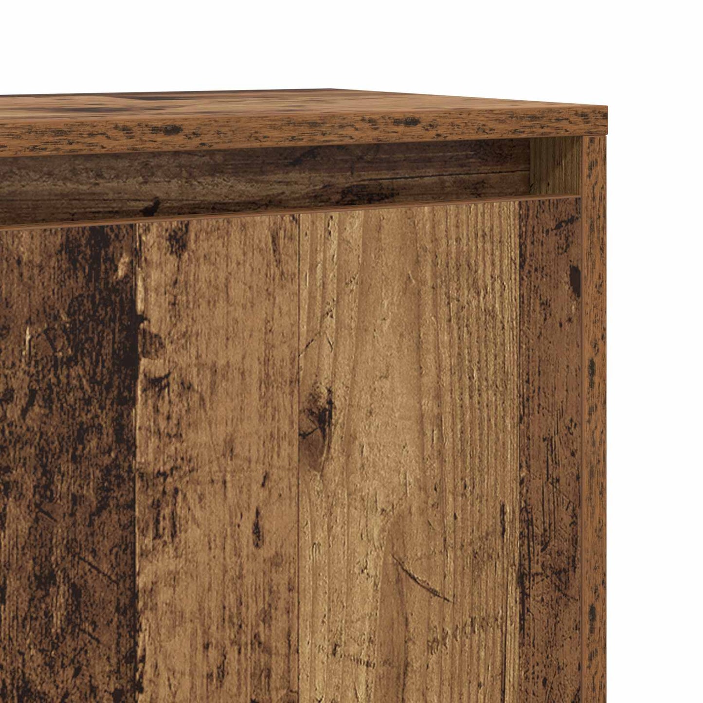 vidaXL Sideboard Old Wood 97 x 29 x 75 cm Engineered Wood