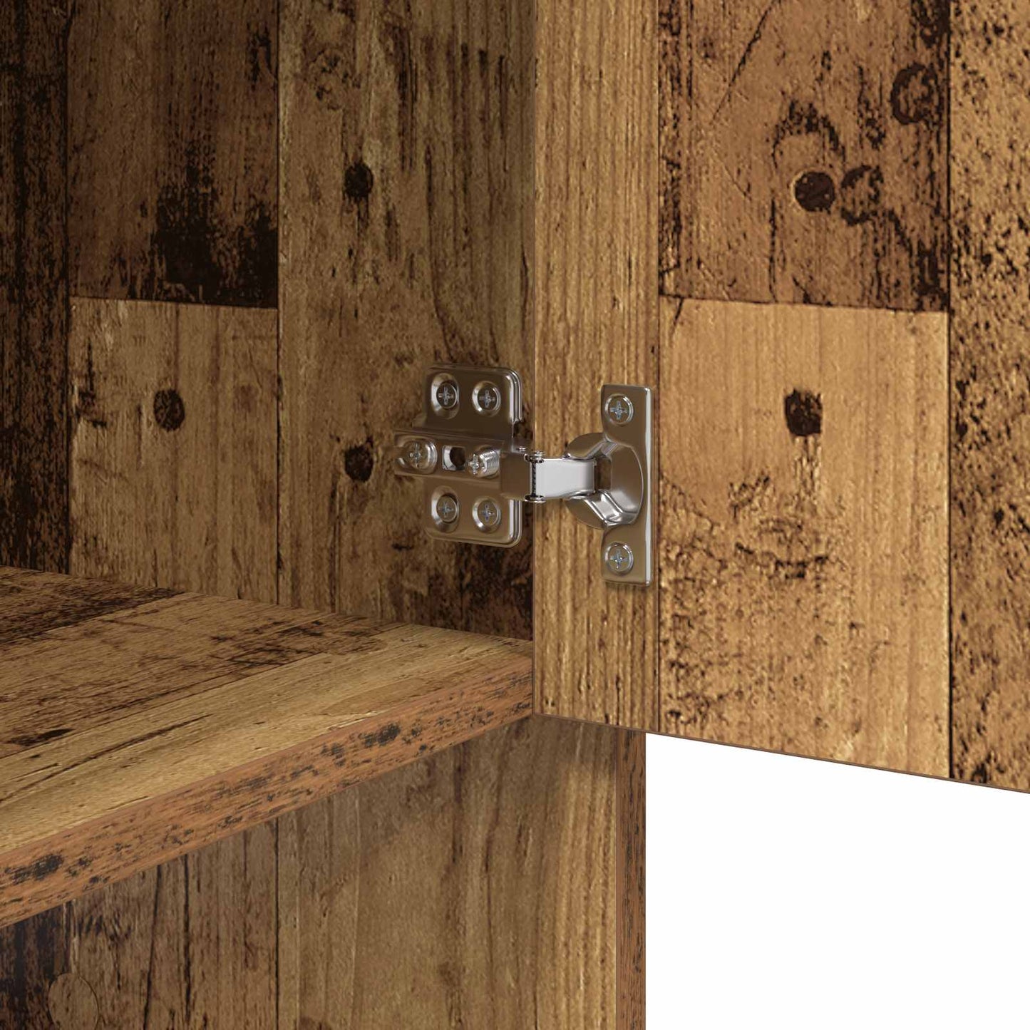 vidaXL Sideboard Old Wood 97 x 29 x 75 cm Engineered Wood