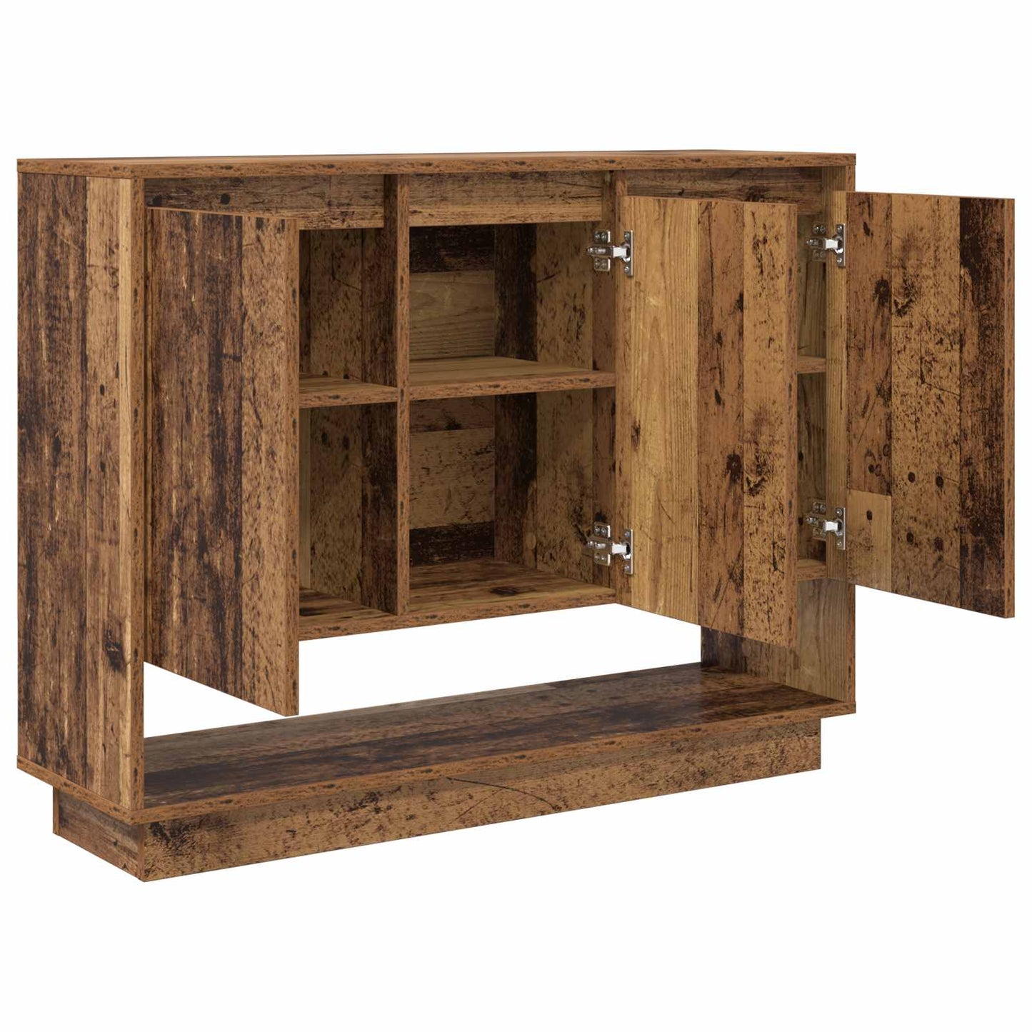 vidaXL Sideboard Old Wood 97 x 29 x 75 cm Engineered Wood