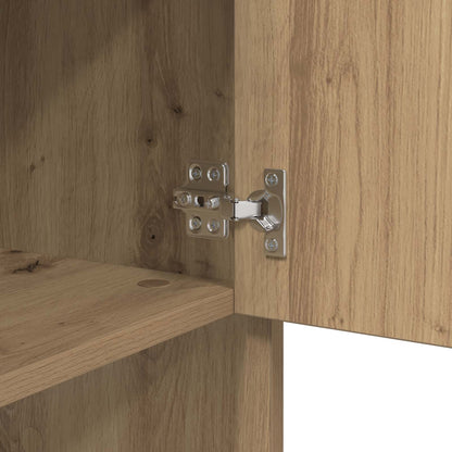 vidaXL Sideboard Artisan Oak 97 x 29 x 75 cm Engineered Wood