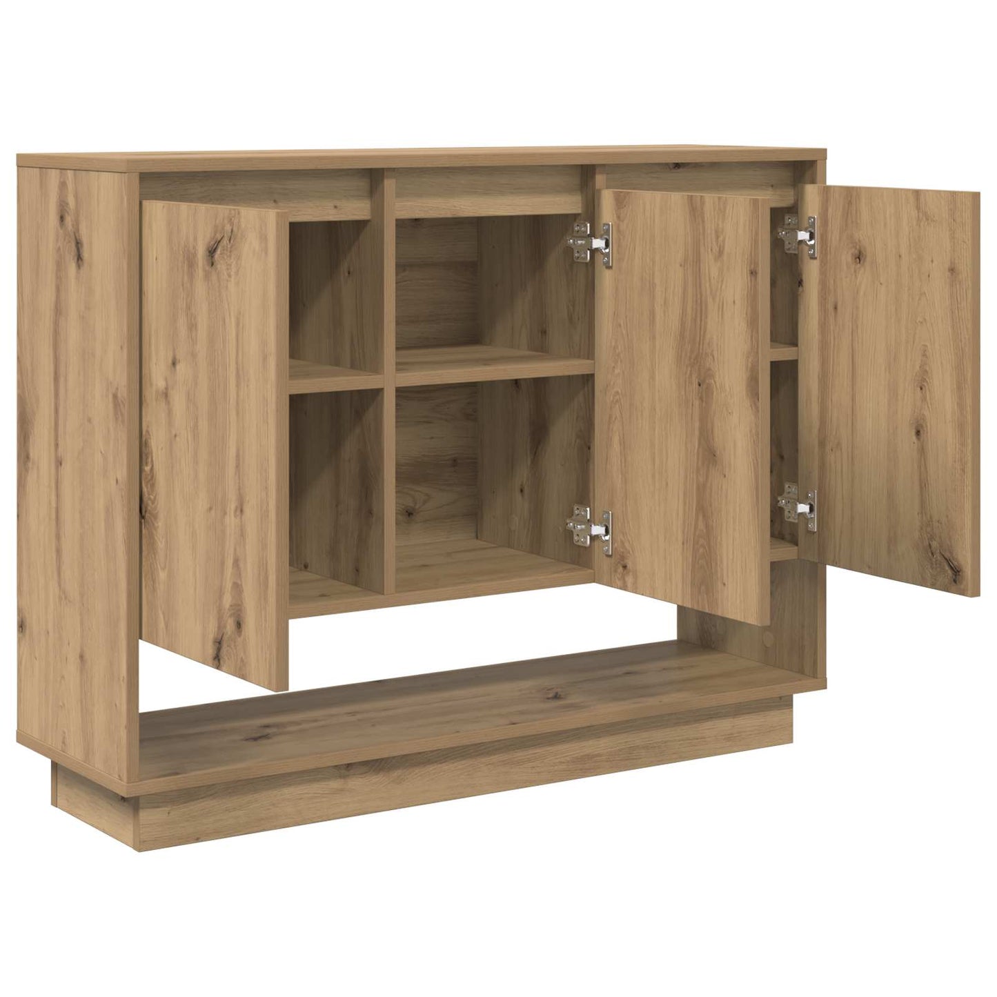 vidaXL Sideboard Artisan Oak 97 x 29 x 75 cm Engineered Wood
