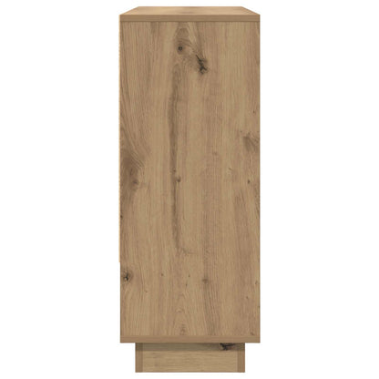 vidaXL Sideboard Artisan Oak 97 x 29 x 75 cm Engineered Wood