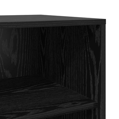 vidaXL Sideboard Black 70 x 41 x 75 cm Engineered Wood