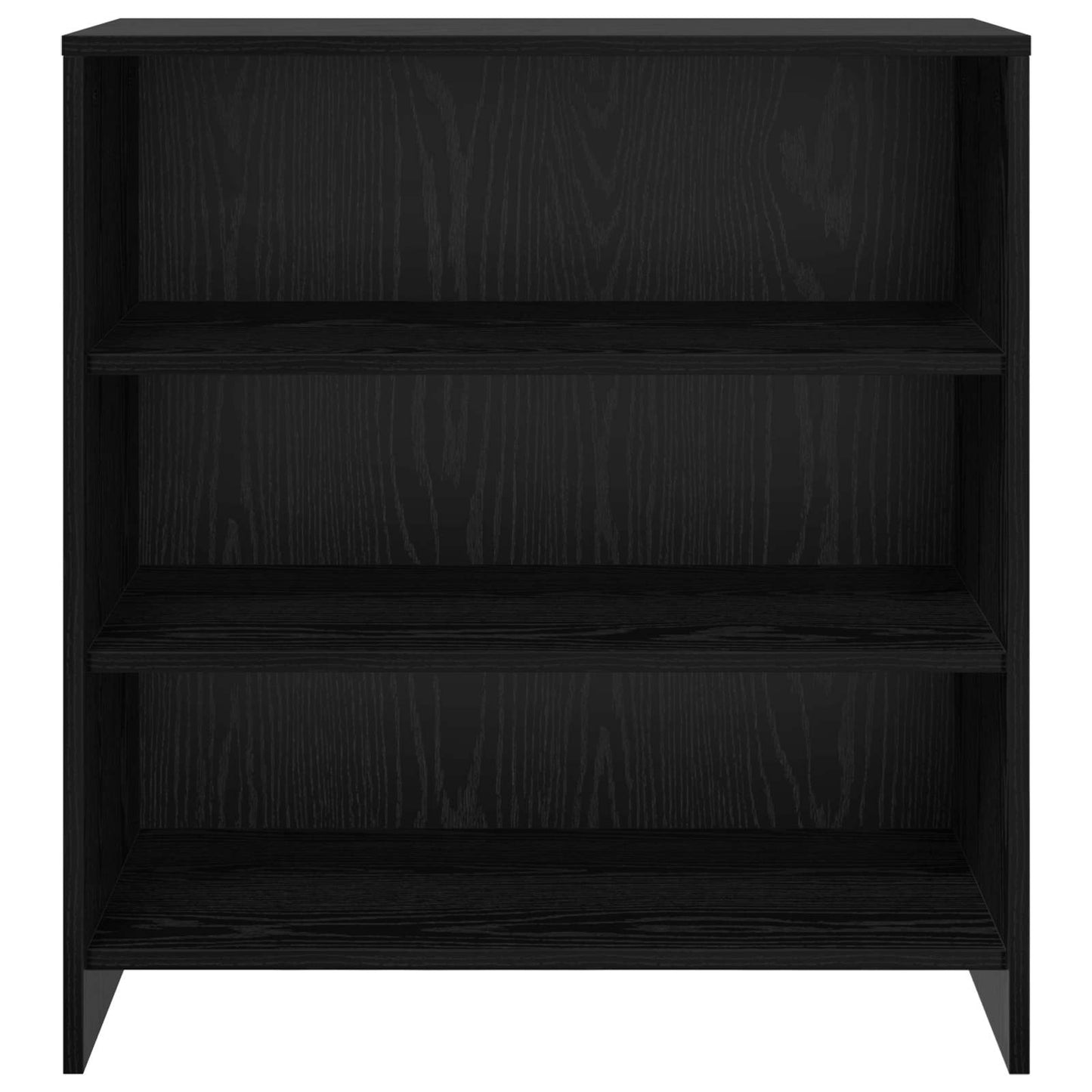 vidaXL Sideboard Black 70 x 41 x 75 cm Engineered Wood