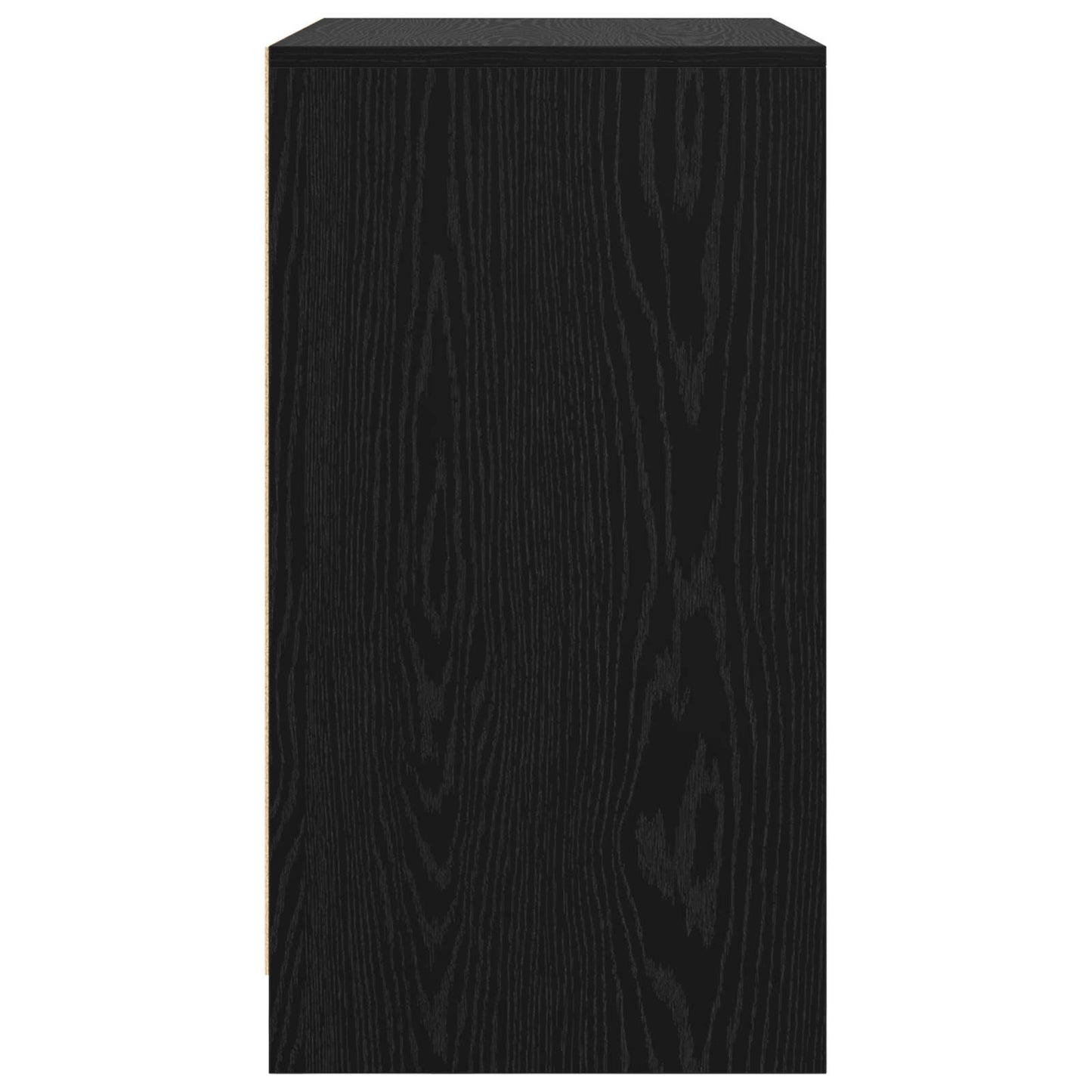 vidaXL Sideboard Black 70 x 41 x 75 cm Engineered Wood