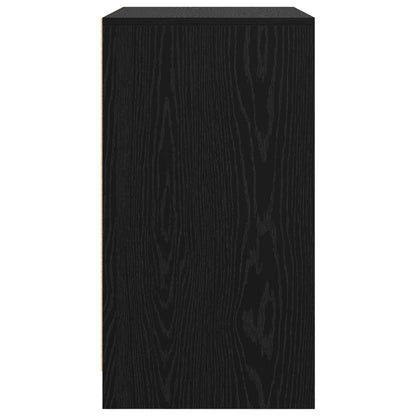 vidaXL Sideboard Black 70 x 41 x 75 cm Engineered Wood