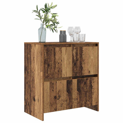 vidaXL Sideboard Old Wood 70 x 41 x 75 cm Engineered Wood