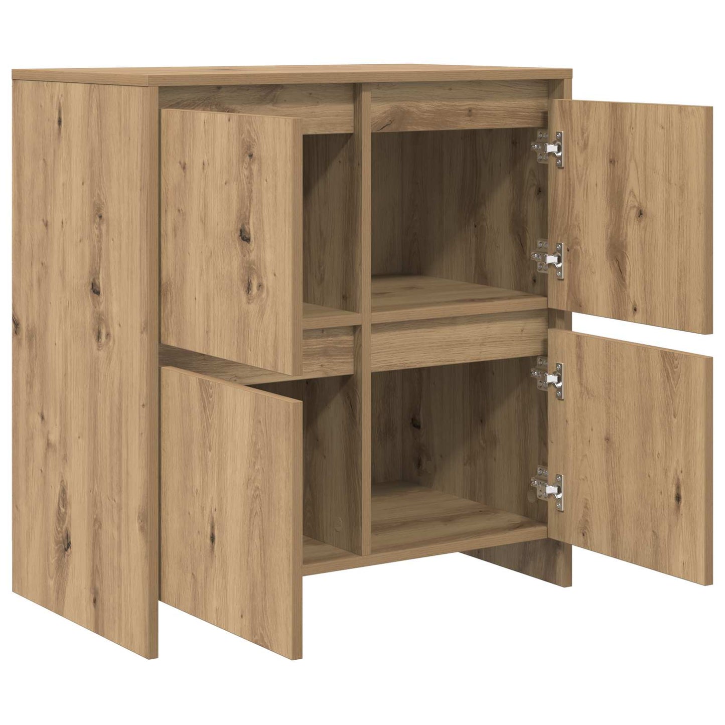 vidaXL Sideboard Artisan Oak 70 x 41 x 75 cm Engineered Wood