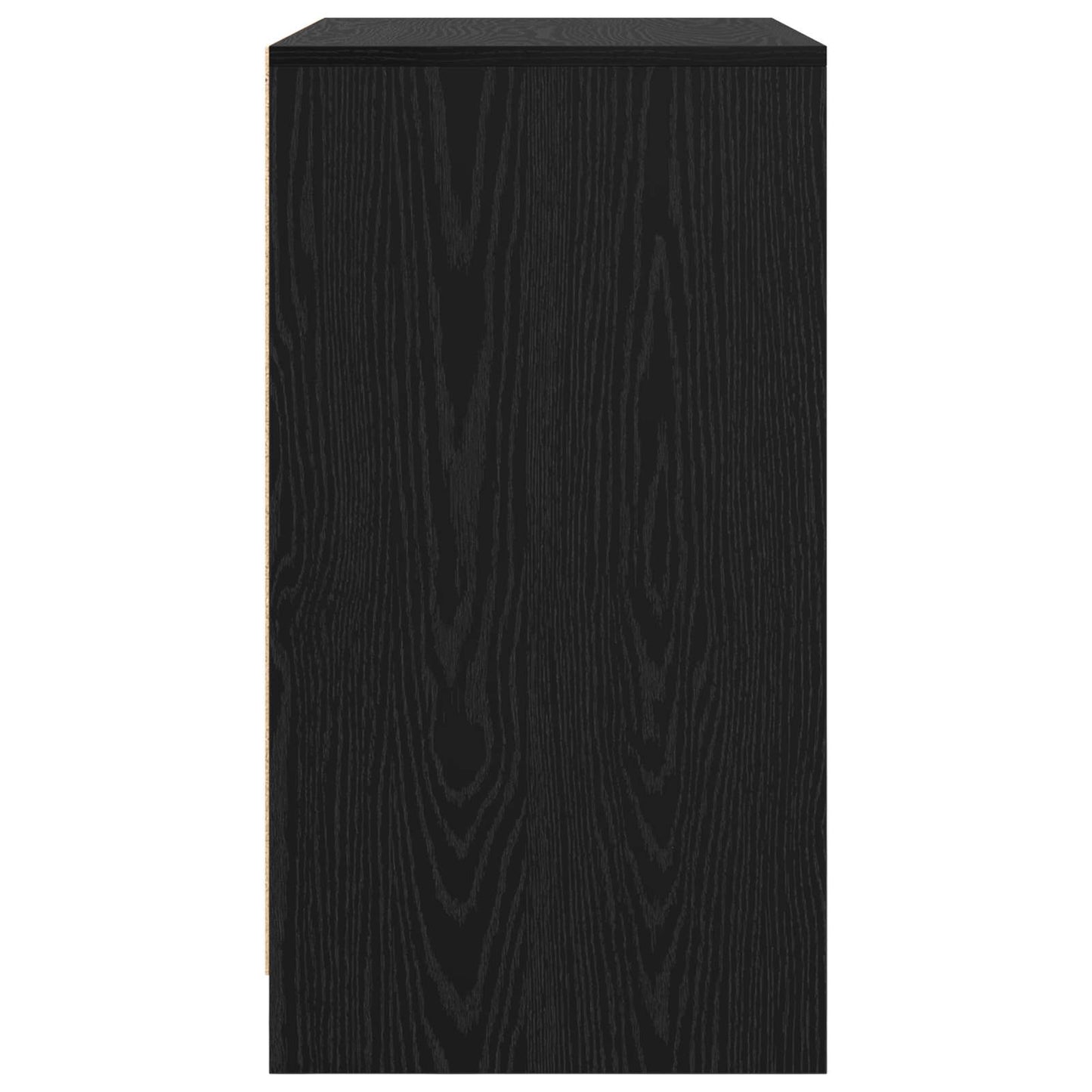 vidaXL Sideboard Black Oak 70 x 41 x 75 cm Engineered Wood