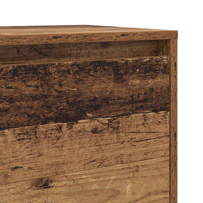 vidaXL TV Cabinet Set Old Wood 90 x 35 x 40 cm Engineered Wood