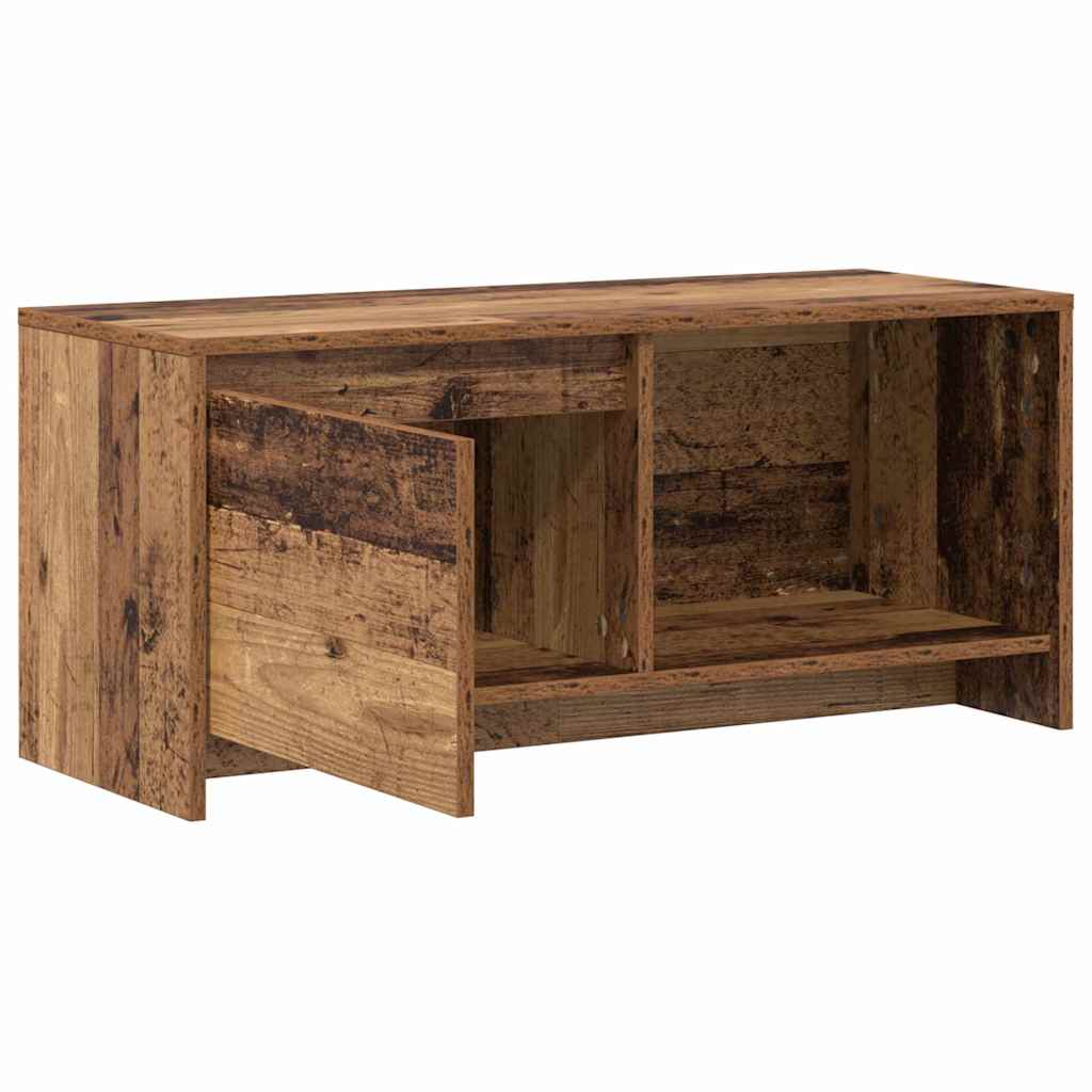 vidaXL TV Cabinet Set Old Wood 90 x 35 x 40 cm Engineered Wood