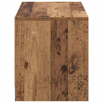 vidaXL TV Cabinet Set Old Wood 90 x 35 x 40 cm Engineered Wood