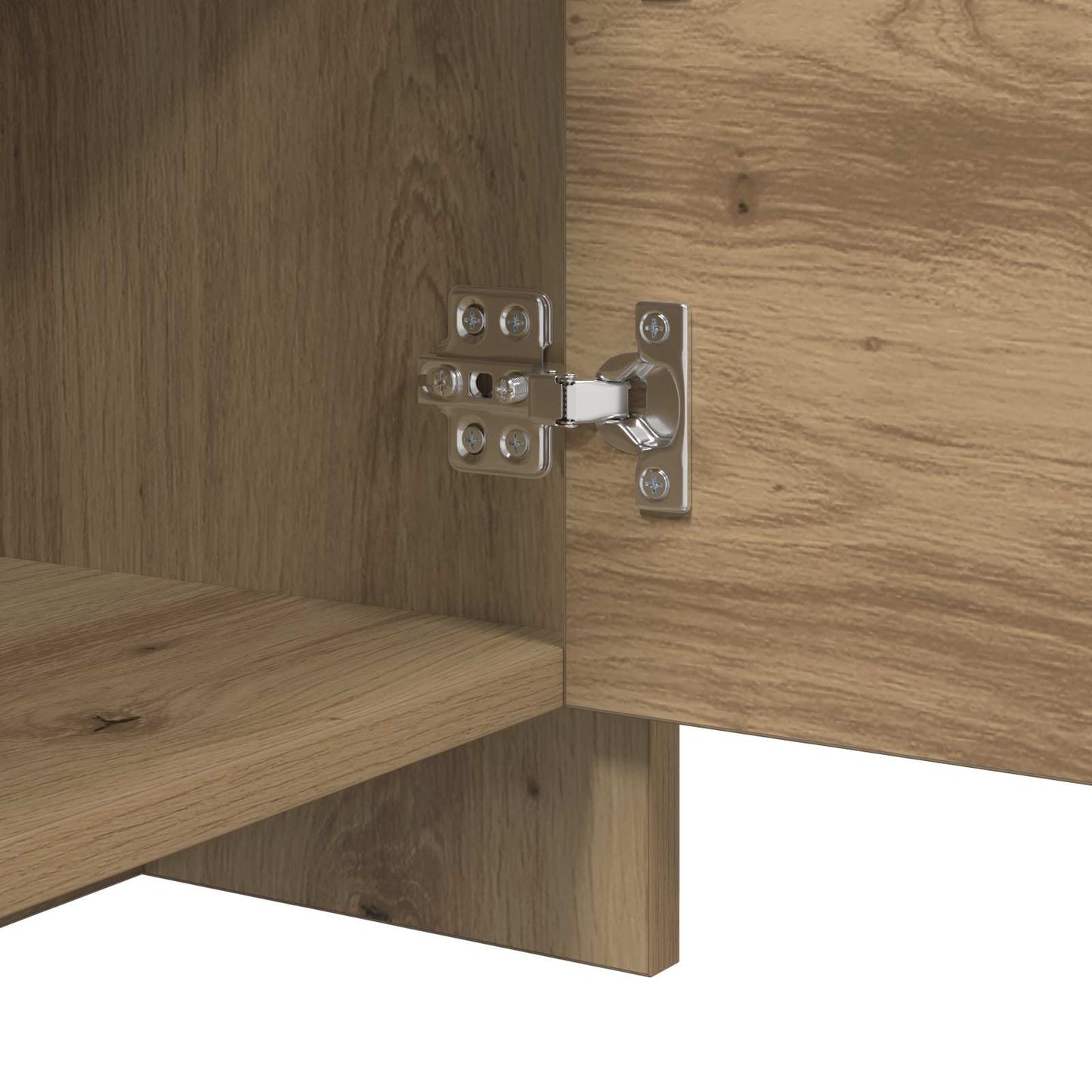 vidaXL TV Cabinet Set 90 x 35 x 40 cm Artisan Oak Engineered Wood