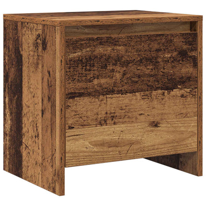 vidaXL Bedside Cabinet Old Wood 45 x 34 x 44.5 cm Engineered Wood