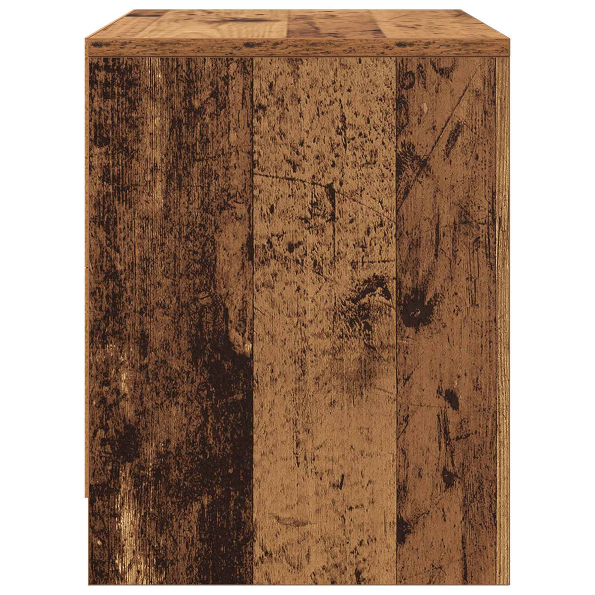 vidaXL Bedside Cabinet Old Wood 45 x 34 x 44.5 cm Engineered Wood