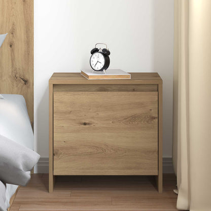 vidaXL Bedside Cabinet Artisan Oak 45 x 34 x 44.5 cm Engineered Wood