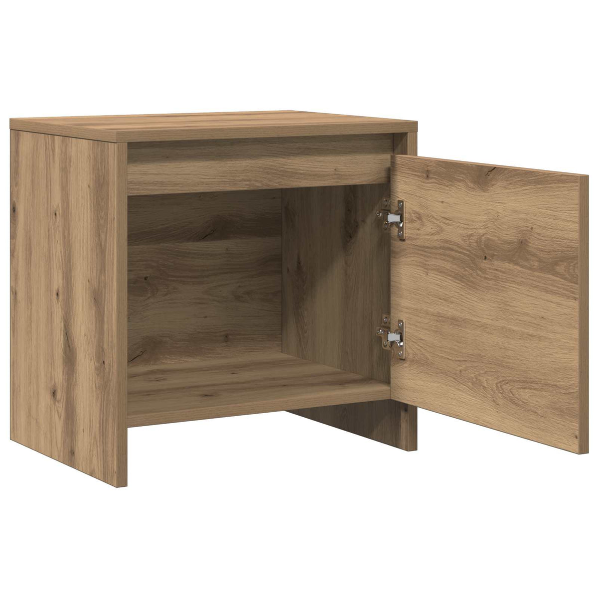 vidaXL Bedside Cabinet Artisan Oak 45 x 34 x 44.5 cm Engineered Wood