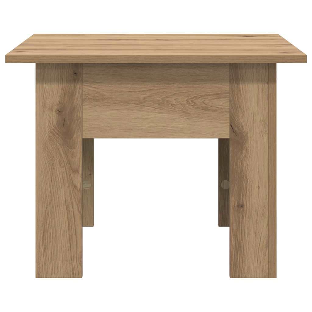 vidaXL Coffee Table Artisan Oak 55 x 55 x 42 cm Engineered Wood