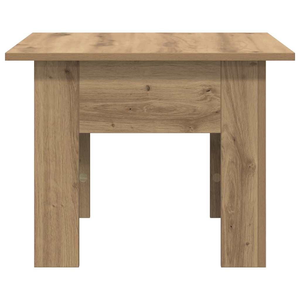 vidaXL Coffee Table Artisan Oak 55 x 55 x 42 cm Engineered Wood