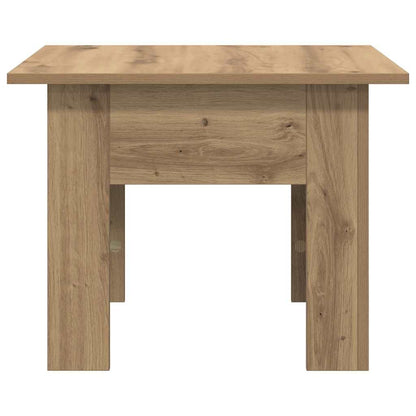vidaXL Coffee Table Artisan Oak 55 x 55 x 42 cm Engineered Wood