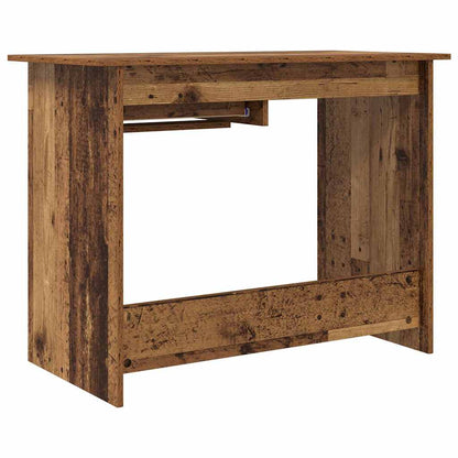 vidaXL Desk with Drawer Old Wood 100 x 50 x 76 cm Engineered Wood
