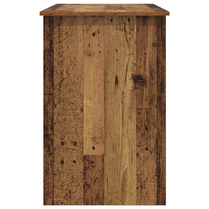 vidaXL Desk with Drawer Old Wood 100 x 50 x 76 cm Engineered Wood