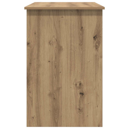 vidaXL Desk with Drawer Artisan Oak 100 x 50 x 76 cm Engineered Wood