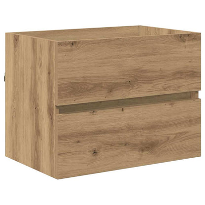 vidaXL Bathroom Furniture Set with Drawer 2 pcs Artisan Oak