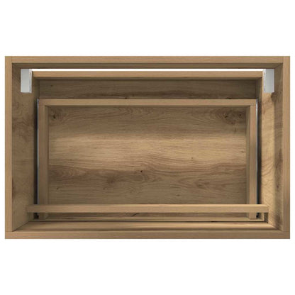 vidaXL Bathroom Furniture Set with Drawer 2 pcs Artisan Oak