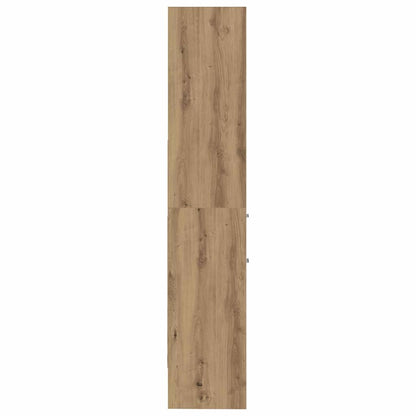 vidaXL Book Cabinet 2-Tier 40 x 35 x 180 cm Engineered wood