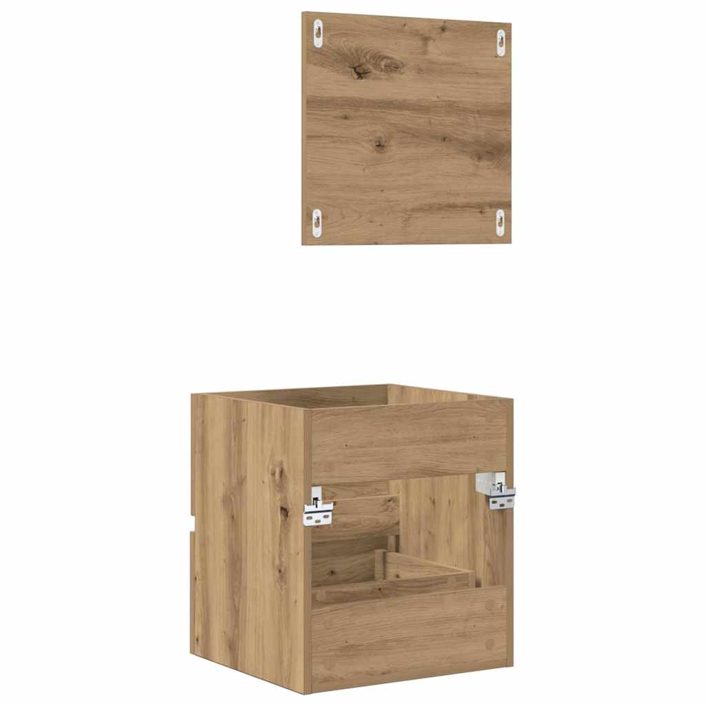 vidaXL Bathroom Cabinet Artisan Oak 41 x 38.5 x 45 cm Engineered Wood
