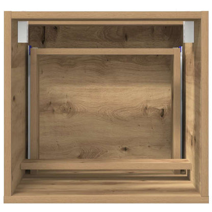 vidaXL Bathroom Cabinet Artisan Oak 41 x 38.5 x 45 cm Engineered Wood