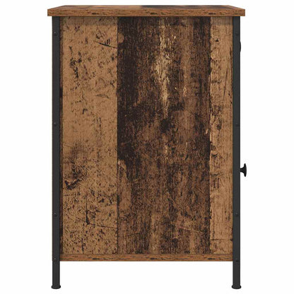vidaXL Bedside Cabinet Old Wood 40 x 42 x 60 cm Engineered Wood