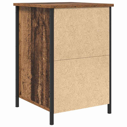 vidaXL Bedside Cabinet 2 pcs Old Wood 40 x 42 x 60 cm Engineered Wood