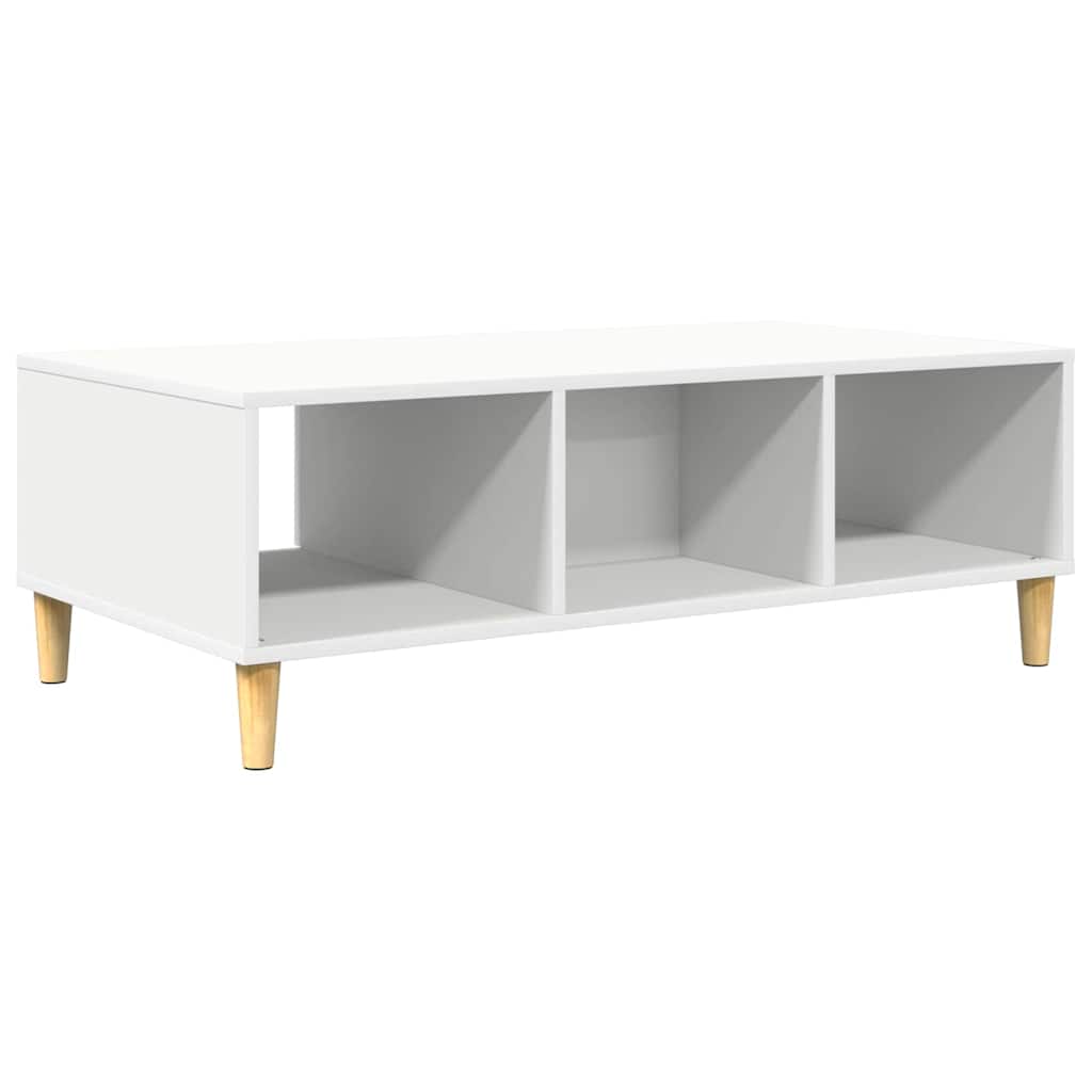 vidaXL Coffee Table White 102 x 55 x 35 cm Engineered Wood