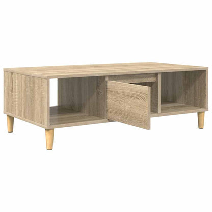 vidaXL Coffee Table Sonoma Oak 102 x 55 x 35 cm Engineered Wood